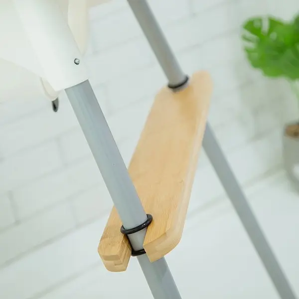High Chair Bamboo Footrest