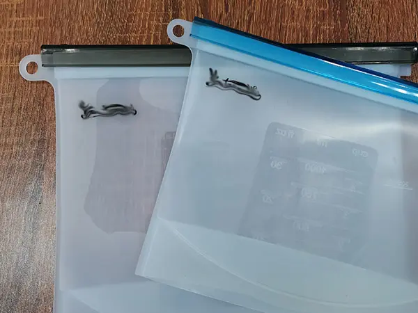 силиконовый пищевой мешок с логотипом