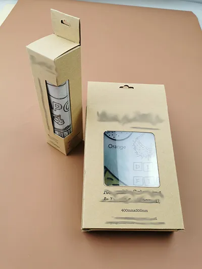 boîte en papier kraft