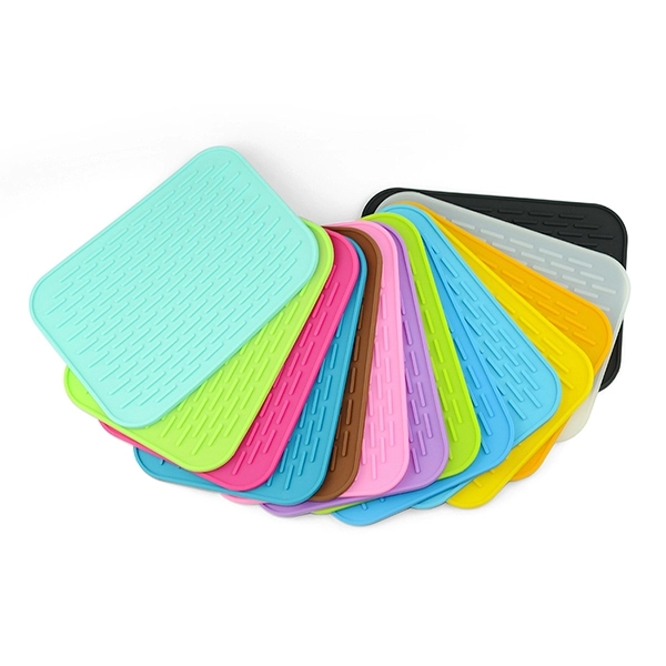 alfombrilla de secado de silicona