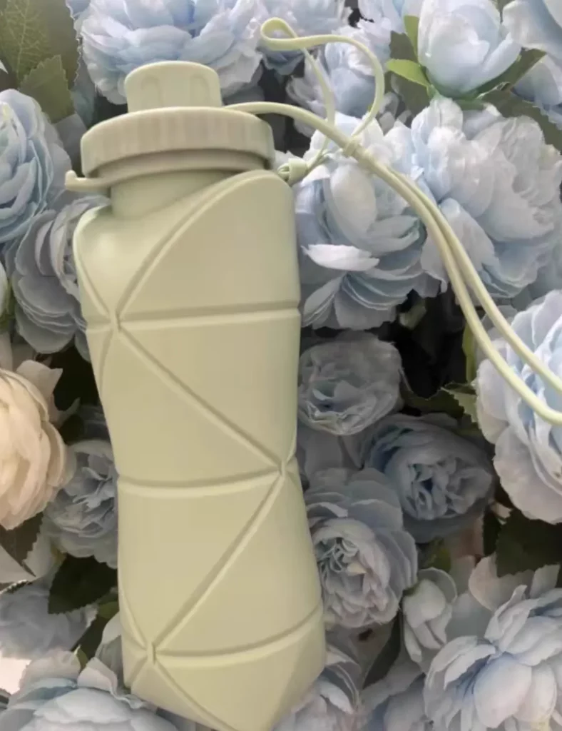 bouteille d'eau en silicone